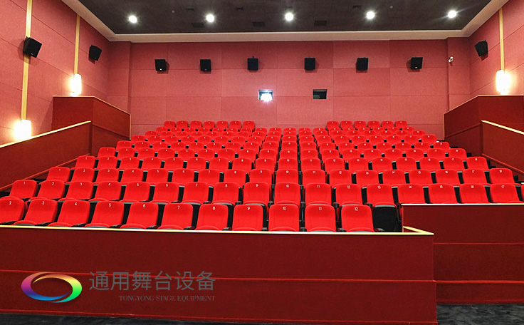 舞臺阻燃幕布通用舞臺扛起建設(shè)單位責任，加強檢查監(jiān)管，落實“3個100%”要求！東莞市工人文化宮工人電影院改造工程順利完工